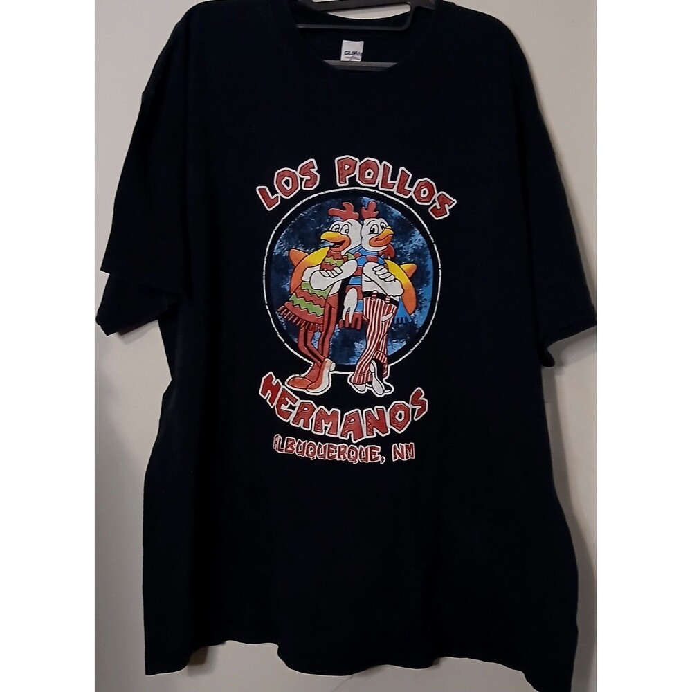Los Pollos Hermanos Shirt XL Breaking Bad Better Call Saul Black Graphic Tee